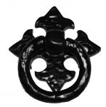 Gothic Drawer / Cabinet / Door Pull Handle in Black Cast Iron (4540)